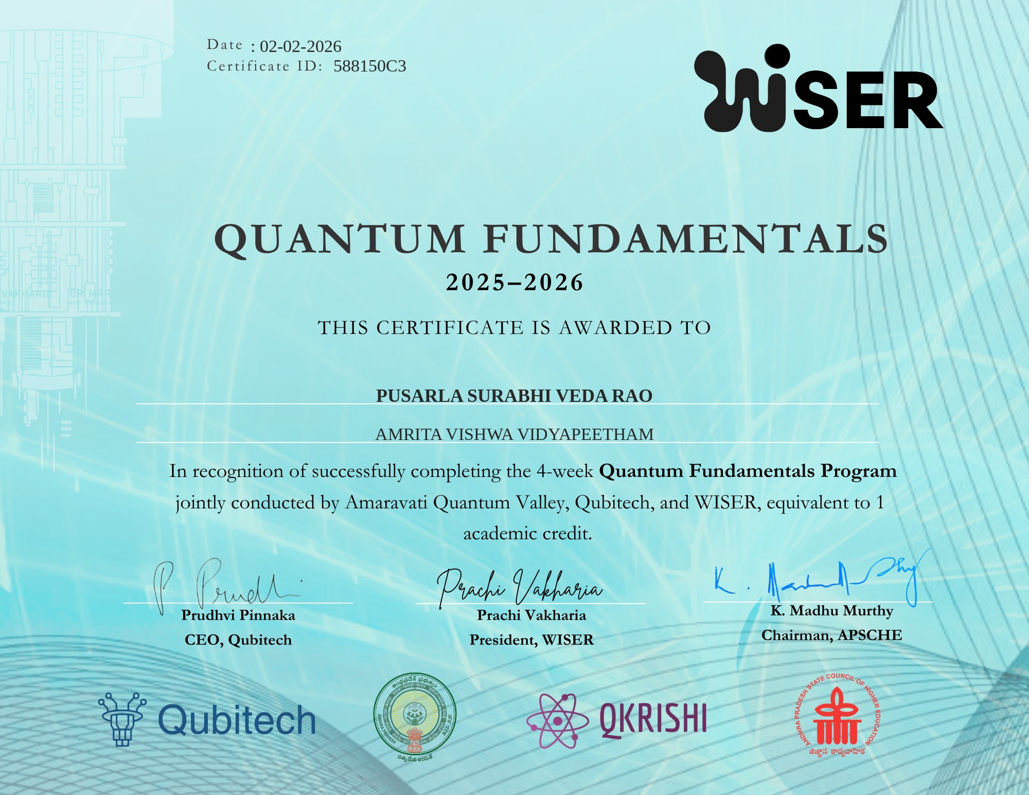 Veda Rao Surabhi Veda Rao · AI & Developer